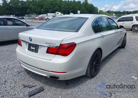 2013 BMW 750Li xDrive из США, поврежденный, VIN WBAYF8C54DDE59151